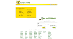 Desktop Screenshot of ordering.ftdfloristsonline.com
