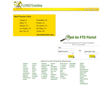 Tablet Screenshot of ordering.ftdfloristsonline.com